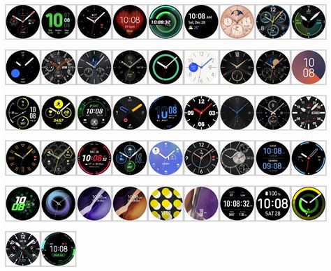 samsung watch faces download